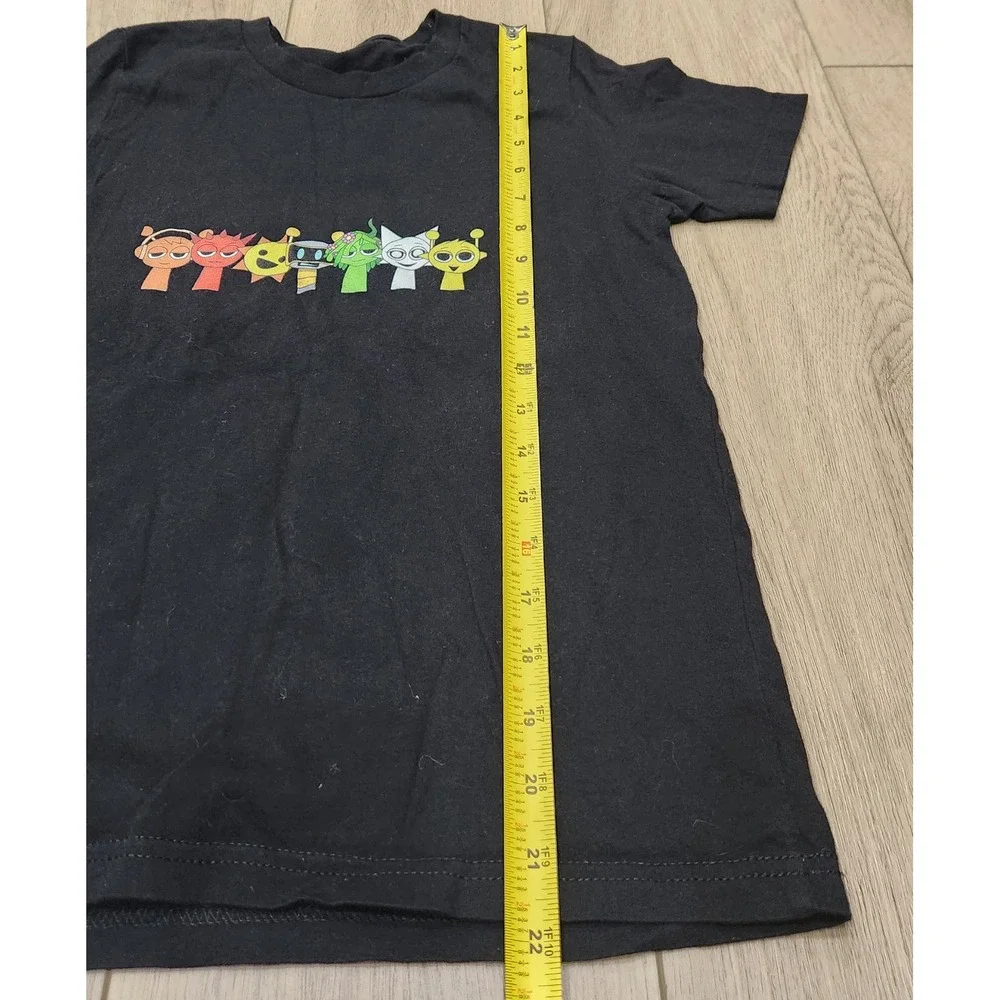 Sprunki Characters Oren Wenda Youth Size M/L Graphic Shirt Bundle Gaming Cartoon